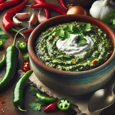 Image of 5 Things Hot Mexican Green Chile Dip