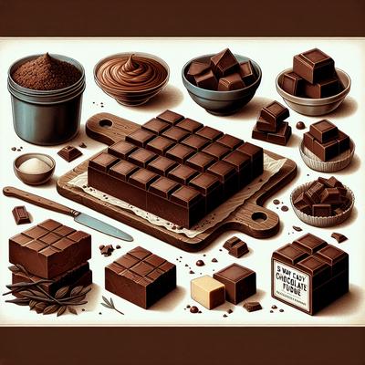 Image of 5 Way Easy Chocolate Fudge