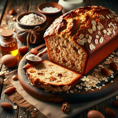 Image of 60 Minute Oatmeal Nut Bread