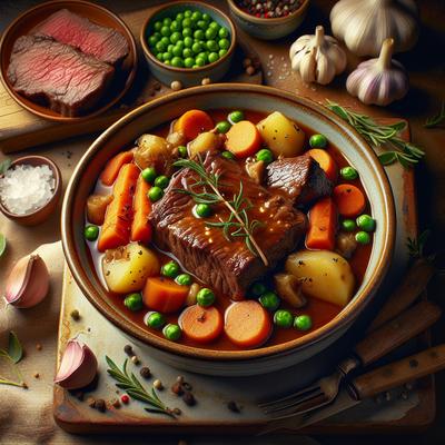 Image of 60 Minute Oven Sirloin Steak Stew