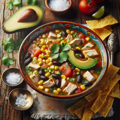 Image of 6 Can Chicken Tortilla Soup