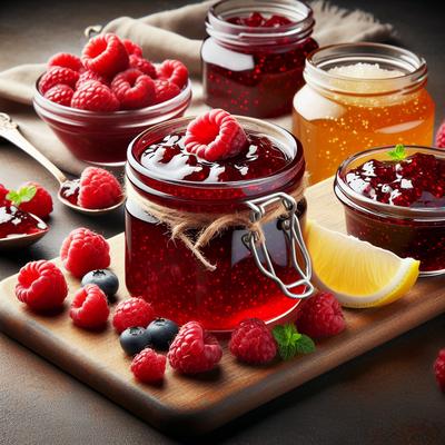 Image of 6 Minute Raspberry Jam with Variations