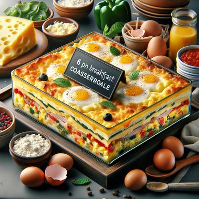 Image of 6 Point Breakfast Casserole Ww