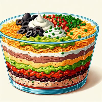 Image of 7 Layer Fiesta Party Dip
