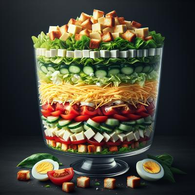 Image of 7 Layer Lettuce Salad