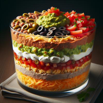 Image of 7 Layer Mexican Appetizer