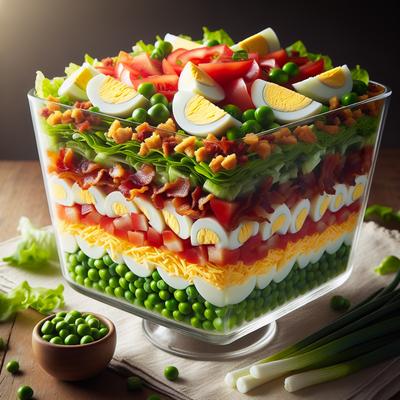 Image of 7 Layer Salad W O Cheese