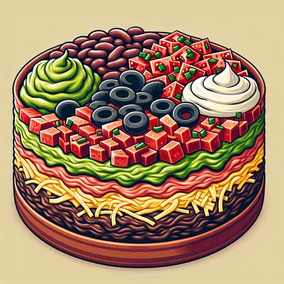 Image of 7 Layer Taco Dip