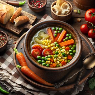 Image of 7 Minute Vegetable Soup