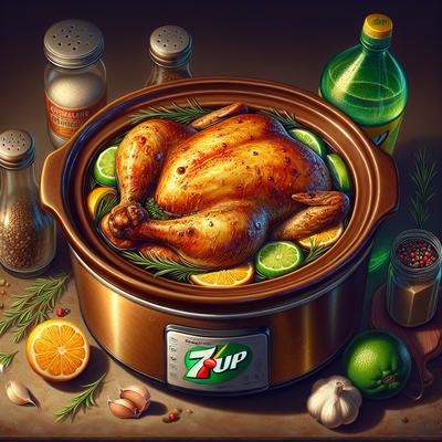 Image of 7 Up Chicken in Crock Pot