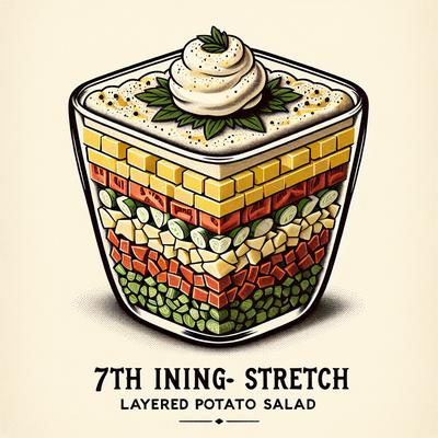 Image of 7th Inning Stretch Layered Potato Salad
