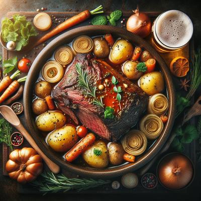 Image of 90 Minute Beer Brined Pot Roast