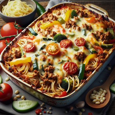 Image of Baked Spaghetti Weight Watchers Friendly