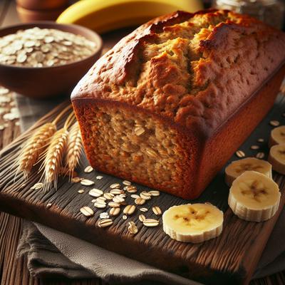 Image of Banana Bread Oat and Whole Wheat