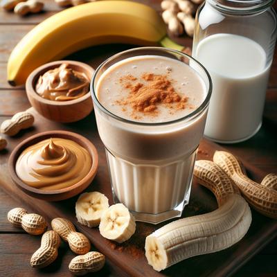 Batido De Pl tano Y Mantequilla De Cacahuate Bajo En Carbohidratos Recipe