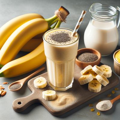 Batido De Pl tano Con Prote nas Recipe