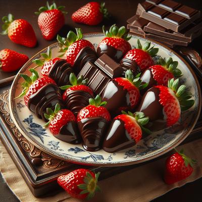 Image of Barefoot Contessa's Chocolate Dipped Strawberries