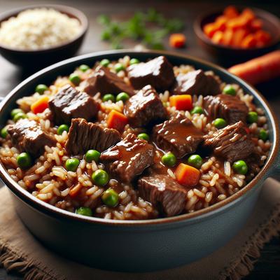 Image of Beef Rice Casserole for Two
