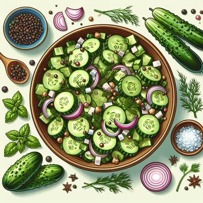 Image of Betty Crocker Dilly Cucumber Salad