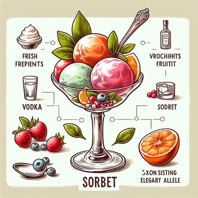 Image of Bill's Sorbet with Vodka