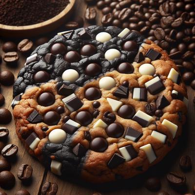 Image of Black and White Coffee Chip Cookies