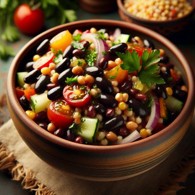 Image of Black Bean and Millet Salad