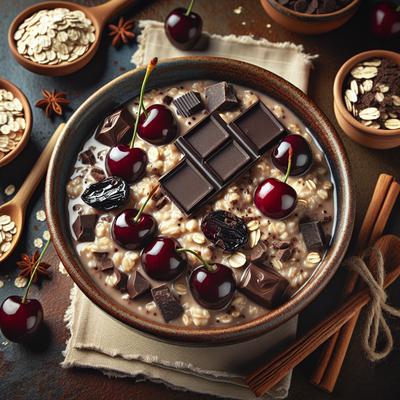 Image of Black Forest Oatmeal Chocolate Cherry