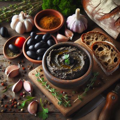 Image of Black Olive Pate Portuguese