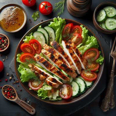 Image of Blackened Turkey Salad Can Sub Chicken