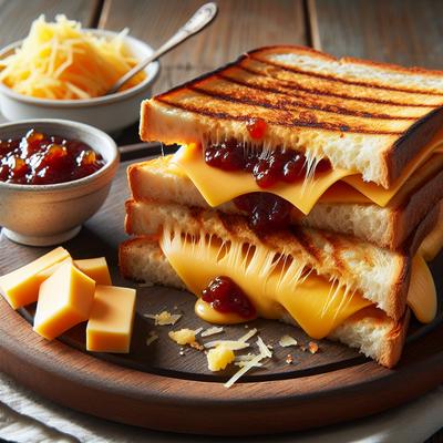 Image of Blarney Grilled Cheese Chutney Sandwich