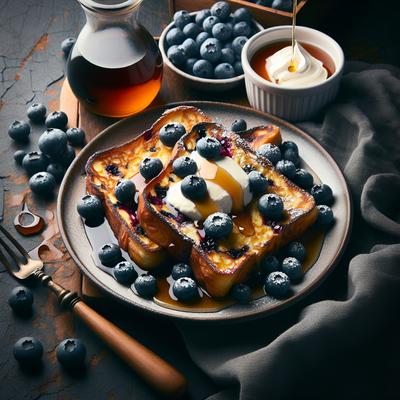 Image of Blueberry Cream Cheese French Toast