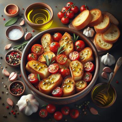 Image of Bowl Game Bruschetta Lucci Appetizer