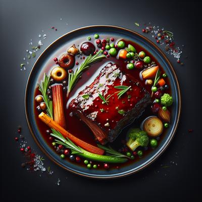 Image of Braised Short Ribs with Red Wine Sauce