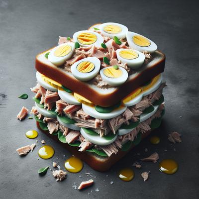 Image of Brauoterta Icelandic Style Sandwich Tuna Egg