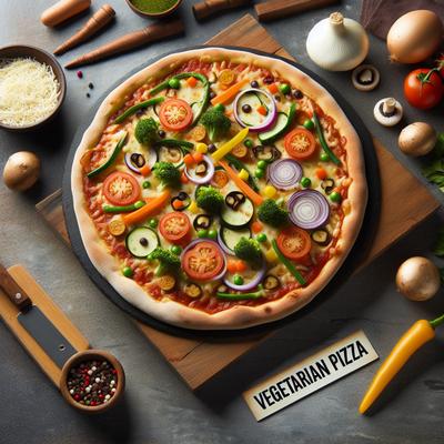 Image of Bree's Vegetarian Pizza