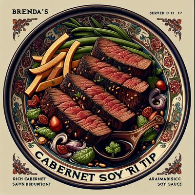 Image of Brenda's Cabernet Soy Tri Tip