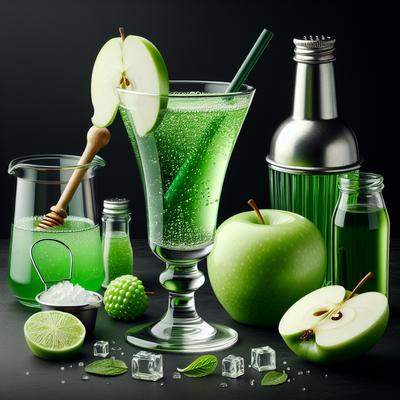Image of Brian's Green Apple Sweet Tart Cocktail