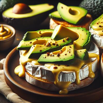 Image of Brie Avocado and Mustard Melts