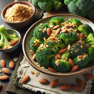 Image of Broccoli with Almond Breadcrumb Topping
