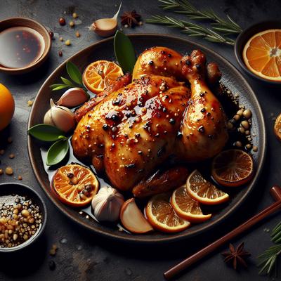 Image of Broiled Soy Garlic Citrus Chicken