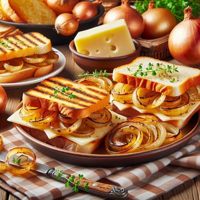 Image of Broiled Sweet Onion Sandwiches