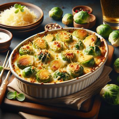 Image of Brussels Sprouts Au Gratin Omaha Steaks
