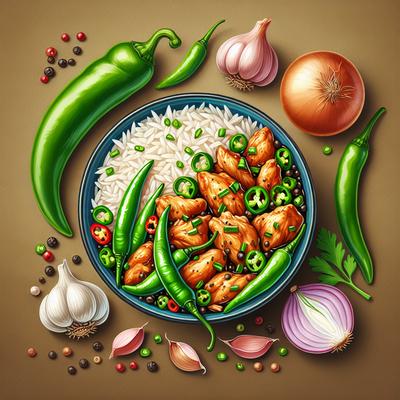 Image of Buckaroo Chicken Green Chilies and Rice Rsc