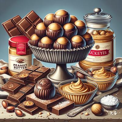 Image of Buckeyes Chocolate and Peanut Butter Balls