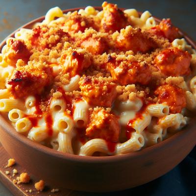 Image of Buffalo Chicken Macaroni and Cheese