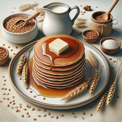 Image of Buttermilk Buckwheat Pancakes Gluten Free