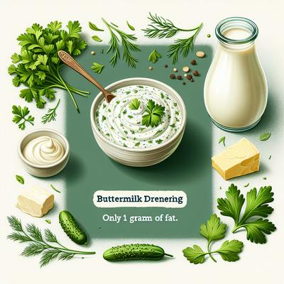 Image of Buttermilk Herb Dressing 1 Gram of Fat
