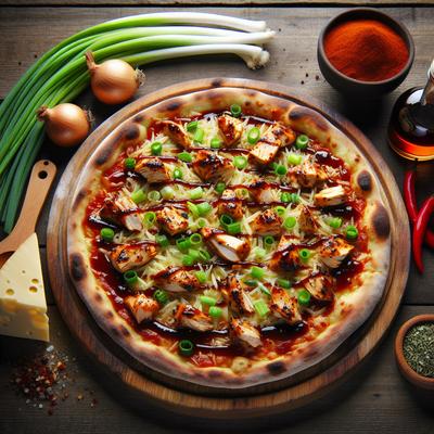 Image of Cajun Bbq Chicken Pizza