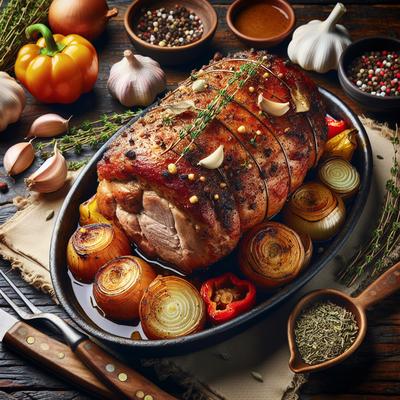 Image of Cajun Garlic Pork Roast