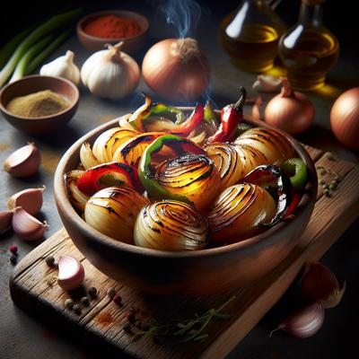 Image of Cajun Grilled Onions